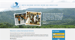 Desktop Screenshot of joshuainternational.org
